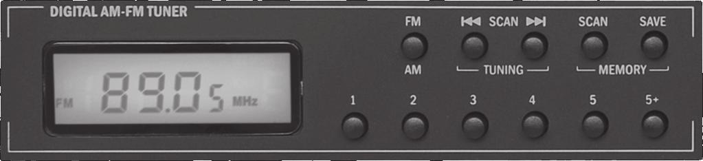 Tuner operation 1 2 3 4 5 6 7 8 9 10 11 12 1) Display section: shows various tuner parameters such as frequency band (FM or AM), selected frequency and preset number.