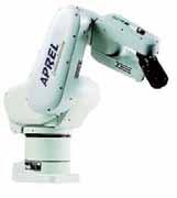4.5 Axis Articulated Robot ALSAS-10U utilizes a six axis articulated robot, which is controlled using a Pentium based real-time movement controller.