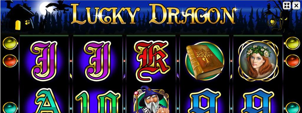 Lucky Dragon Description and Rules Lucky Dragon is a game with five reels. A game result consists of 5x3 symbols, each reel showing a section of three symbols.