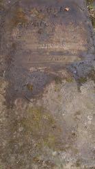 There are 10 GAMSON flat slabs or Tombs laid out as shown in the bottom right hand