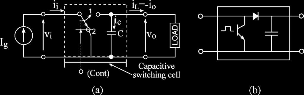 control variable,, [1], [5]. It may thus be concluded that a periodically exercised switch in open loop (when the duty ratio is not controlled) may be modeled as a time variable transformer.