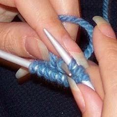 On either the top or the bottom dpn, the stitches will be twisted the wrong way, so