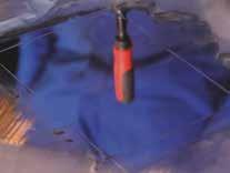 023) or Cordless angle grinder W 8 LTX Inox (6.0074) Pre-polishing: Use cling-fit backing pad soft (6.23287) with cling-fit polishing fleece, hard (6.