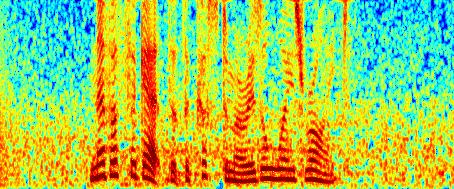 Noisy speech spectrum 0 1 3 4 Time (s)