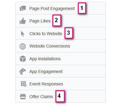 24 The most important types of Facebook advertising for salons Continued TIP Click on Home at the top of the page --> then adverts manager on the left hand