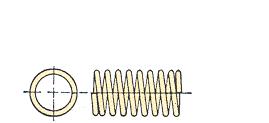 of coils Plain closed ends are produced with