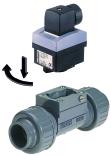 8030 Design and principle of operation The flowmeter 8030 is built up with an electronic module SE30 associated to a fitting S030 with integrated measurement paddle wheel.