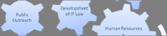 laws and institutions Development of human resources in the sectors concerned with