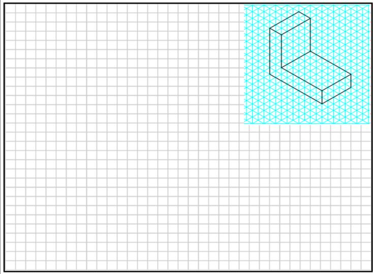 Study the isometric views in the next four pages. Use points, hidden lines, construction lines, and object lines to sketch the three common views used to explain the object.