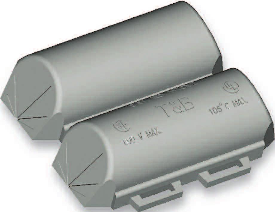 Interlocking Insulating Covers for Compression Taps Soft Shell H-Tap/C-Tap Covers Better covers for taps! Thomas & Betts offers an improved design for one-piece covers of H-Tap and C-Tap connectors.