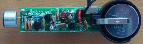 All the parts fit very neatly on the board and the only thing you have to align is the 5 turn oscillator coil.