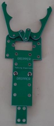 Gripper Gripper kit is available from Talking Electronics for $10.00 plus $6.50 postage. You will also need a servo and extn lead $5.50 and the parts to make the GRIPPER $3.00 Click HERE for details.