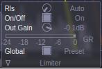The Output Limiter: Philta also features the high-quality output limiter used in Vengeance Mastering Suite Multiband Compressor.