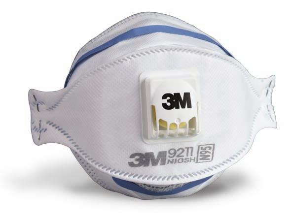 Safety Solutions 3M Particle Respirator 8511, N95 Uniquely designed to help provide protection against certain non-oil based particles.