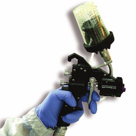 Painting and Finishing Solutions 3M Spray Equipment Products Series 10 Series 10 incorporates the best qualities of HVLP in a gun that produces everything from a mirror-smooth finish to a faux
