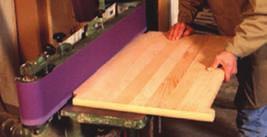 Edge Sanding Edge sanding involves the sanding of flat, narrow surfaces with small surface areas like panel edges.