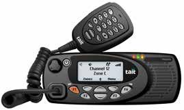 Tait Tough DMR Mobiles TM9300 DMR Mobile: Flexible, reliable and businesscritical communications grade A high performing critical-communications-grade mobile, designed to deliver quality audio and