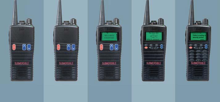 comms (option) Clone data from one radio to another For - Convenience VOX hands free Programmable channel monitor button 2/5 tone selective calling & FFSK Open or Closed channel modes Call all radios