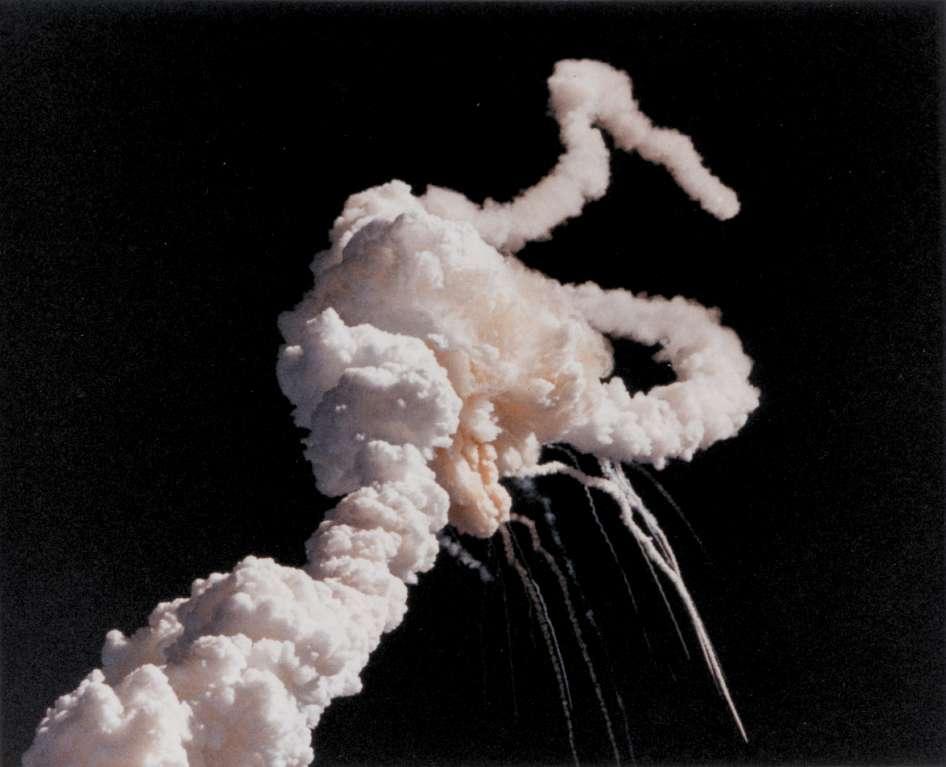 DISASTERS Seven crew lost when Challenger