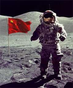 TO THE MOON... The next people on the Moon could well be Chinese.