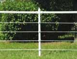 Legacy 440 Fencing is manufactured from 100% steel, galvanized and powder coated, and will never