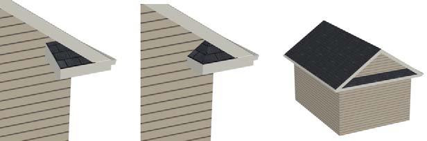 Home Designer Pro 2019 User s Guide Roof Returns A roof return is a small decorative roof plane that connects to the low side of a gable roof overhang and extends below the upper triangular portion