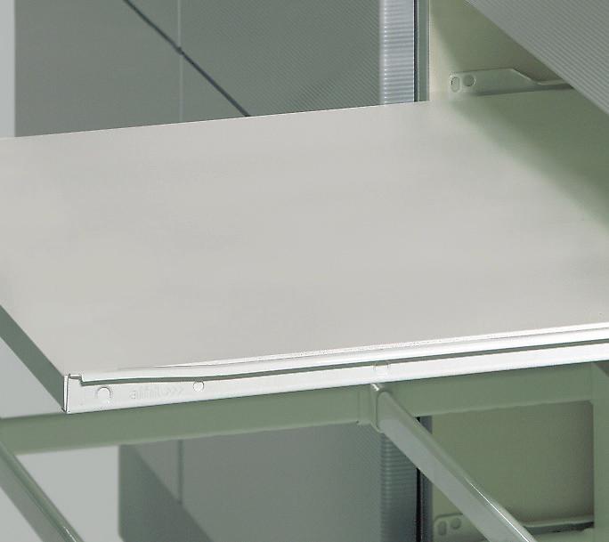 Roller Slide 700/70 For Pull-out Shelf Single extension Load capacity: 00 lb dynamic Installation width.