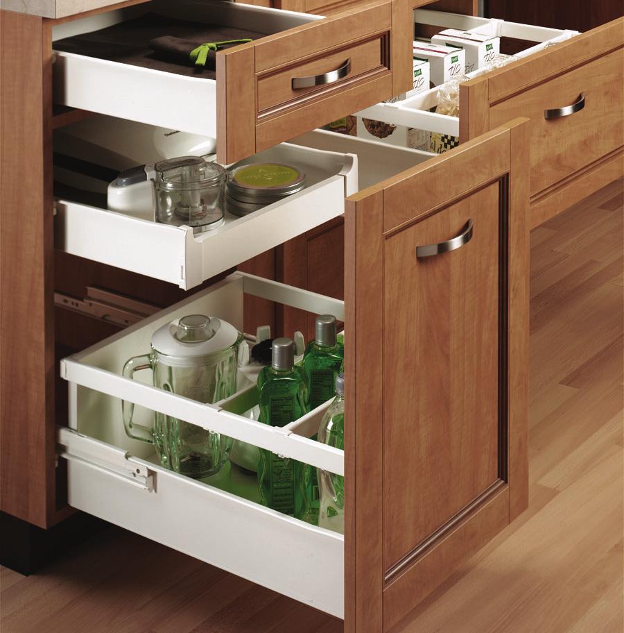 Features and Benefits Zargen Features Integrated drawer slide and drawer side White epoxy finish Load capacity 00 lb