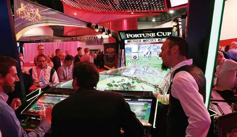 Gaming & Systems Amusement Exhibiting a Diverse Lineup of the Latest Gaming Machines Global Gaming Expo 2016 (G2E) KONAMI introduced an unprecedented lineup of casino gaming products and technology