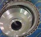 Second Application AX4N Intermediate Clutch Hub - More difficult since plates have less internal friction, making relative