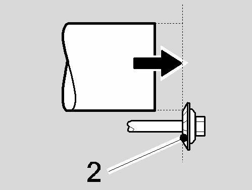 If desired, perform a test bevel, check the bevel result and readjust the hand wheel (1) if necessary. 6. Turn the motor back to its home position.