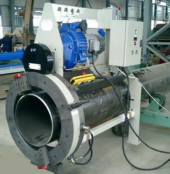 TNO SERIES TNO 4-12 TNO 12-24 TNO 24-36 HEAVY DUTY SEVERING & BEVELING 114,3 mm 914,4 mm OD / 4,5 36 OD OD MOUNT MACHINING EQUIPMENT : The TNO are high speed cutting and beveling machines, especially