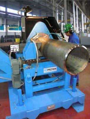 BB SERIES BB 1-6 BB 3-16 BB12-24 BB 24-36 BB 36-48 STATIONARY PIPE BEVELING 25,4 MM 1219 MM / 1 48 : The electric BB machines can be used either on-site or in the workshop.