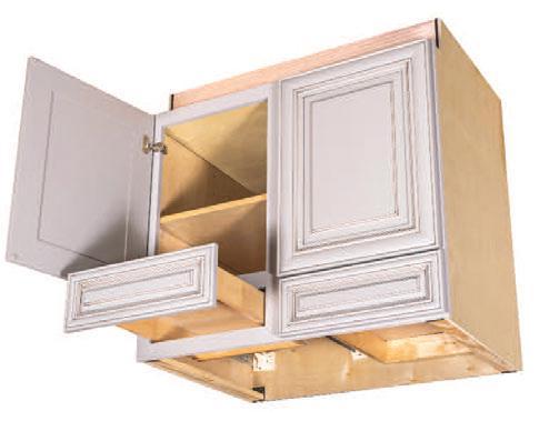 Cabinet Construction Your Choice of 4 Box Construction Options EXECUTIVE CONSTRUCTION Stretcher Rail All plywood cabinet with UV clear finish on interior and exterior. Skins required on exposed ends.