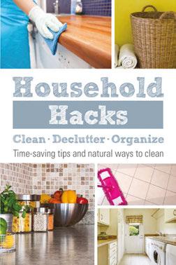 ! Household Hacks contains tips on cleaning your bathroom, kitchen,
