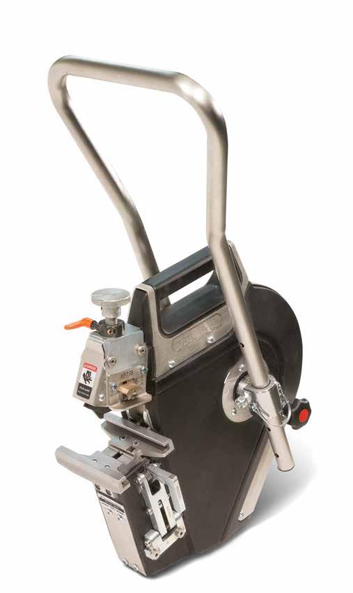 4 The XP Applicator Tools are easy to set up, operate, and transport.