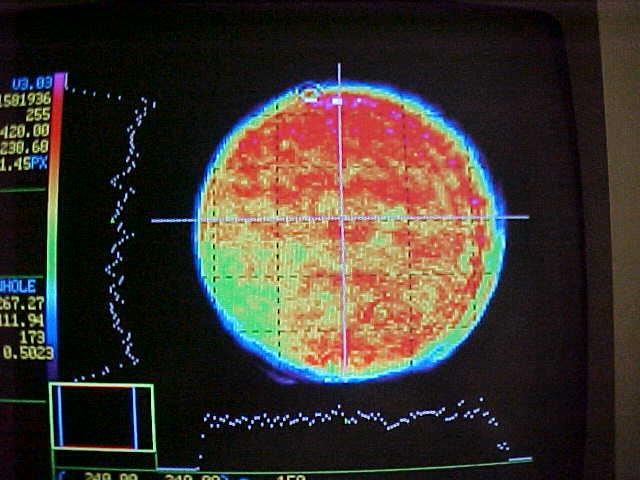 Baseline ns laser Relay Imaging Intensity Serrated Aperture Radius Spatial