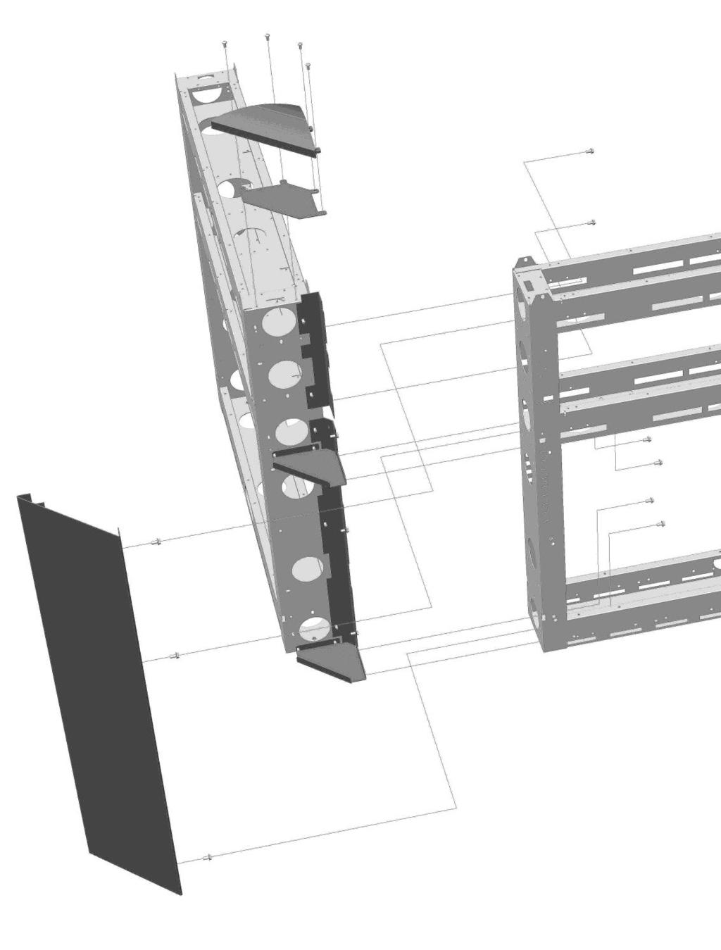Joining 2-Core Stationary Concave 90 Corner Configurations (Multiple height options are available) All of the 2-core stationary 90 connectors heights share a similar assembly method and similar