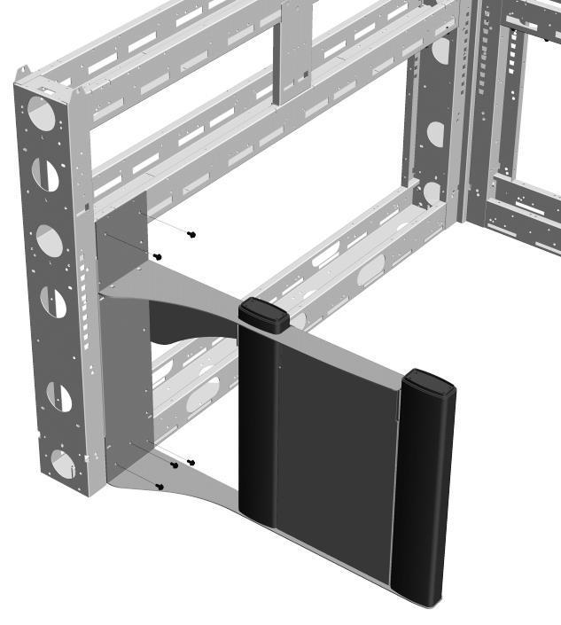 Step 4. Install The Outer Lift Legs a. The following figures show the installation of a left hand A style outer lift leg. B, C and D style outer lift legs attach the same way. b.