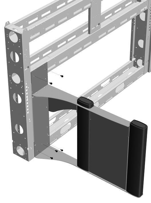 Step 3. Install The Lift Legs a. The following figures show the installation of a left hand A 1 style lift leg. B 2 style lift legs attach the same way. b.