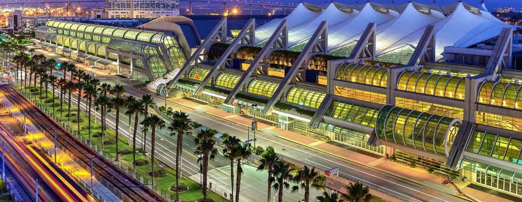 SAN DIEGO CONVENTION CENTER,600,000 SF 17 annual events held 808,403 individual attendees