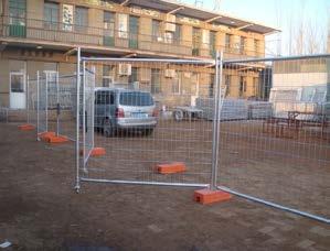 FENCE GATE Crowd control barrier gate Material:
