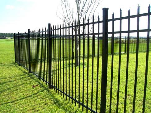 STEEL FENCE Attractive & Super Safe Steel Tubular Fencing Steel tubular fence is an ornamental fencing with high defense