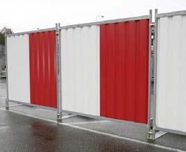 FEATURES & BENEFITS Temporary Privacy & Safety High Wind Rating Attractive Appearance