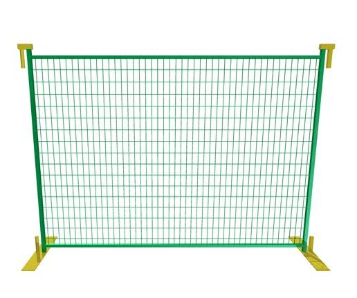 or privacy. 6' 8' CA temp fencing Dimensions (H L): 6' 8'. Frame O.D.: 30 30, 40 40 mm optional.