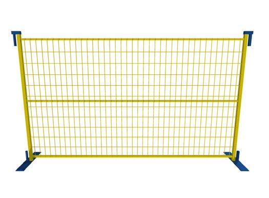 CANADA TEMPORARY FENCING 6' 10' CA temp fencing Dimensions (H L): 6' 10'. Frame O.D.: 30 30, 40 40 mm optional. Frame Thickness : 2.0 2.5 mm.