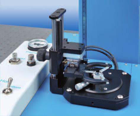 OptiCentric PRO OptiCentric Cementing Station ing cycle including UV curing and manual sample handling is performed within less than 10 seconds.