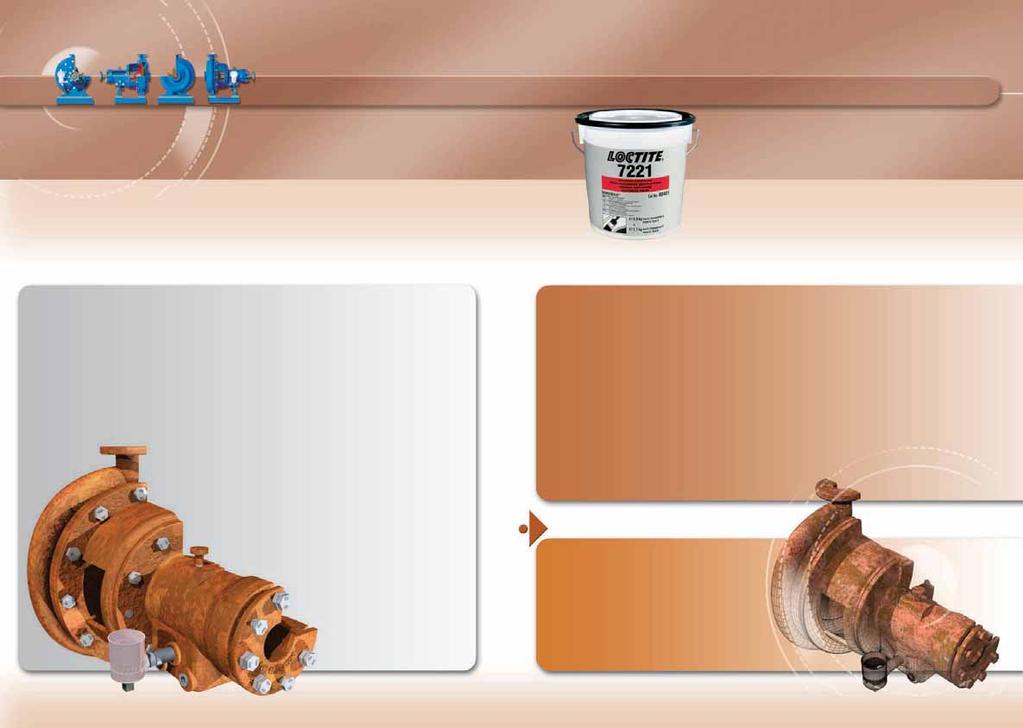 Corrosion Loctite Nordbak 7221 Chemical Resistant Coating Originally developed to protect mining equipment from sulfuric acid Provides an excellent coating to protect pump parts from a variety of
