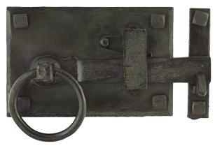 latches & Ring Turns 33295 (Cottage Latch - Right Hand) Cottage Latch Left Hand 33147L -