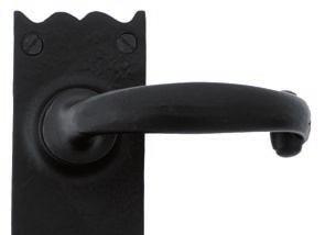 Window Door Furniture Cottage Lever Lock Set Backplate Size: 171mm x 51mm Handle Length: 89mm Centres: 57mm A very traditional looking design which incorporates a decorative curl at the end of